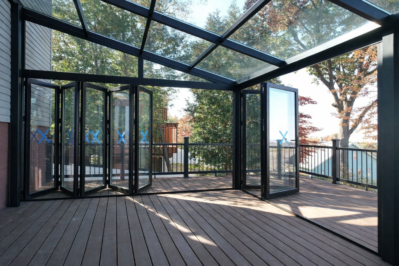 Solarium installation